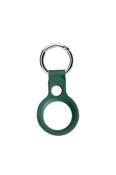 Choice A9 Leather Keychain for Apple Airtags Case Protective Cover Bumper Shell Tracker Accessories Anti-sc