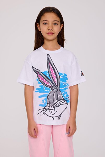 Iceberg Λευκό μπλουζάκι για κορίτσι