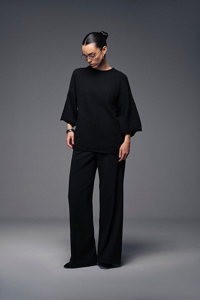 VATKALI Πλεκτό μπλουζάκι με λαιμόκοψη oversize