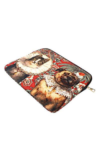 NO BRAND Husă tabletă din catifea ROYAL PETS 11"