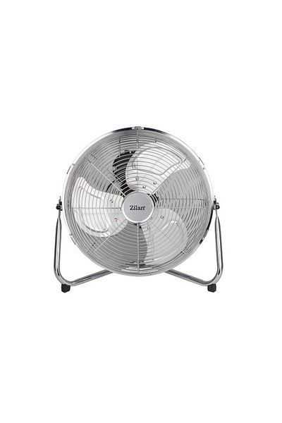 Zilan Stainless Steel Fan With Stand Zln-2348, Power 50 W, Diameter 36 Cm, 3 Ventilation Speeds
