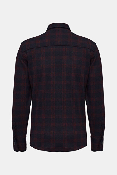 W Collection LACİVERT DÜĞMELİ SÜET CEKET