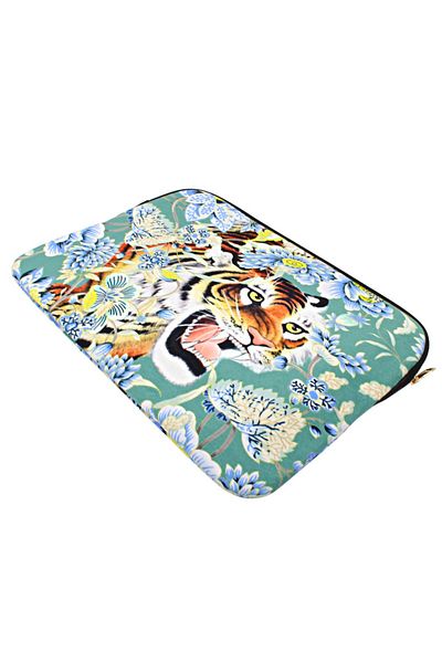 NO BRAND Husă colorată pentru laptop, din catifea, brand Muziy, model JUNGLE, 13"