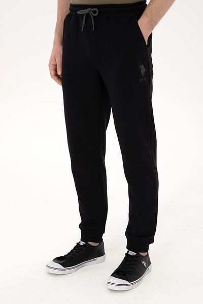 U.S. Polo Assn. Ανδρικό Slim Fit Elastic Leg Μαύρο Φούτερ 50298047-VR046