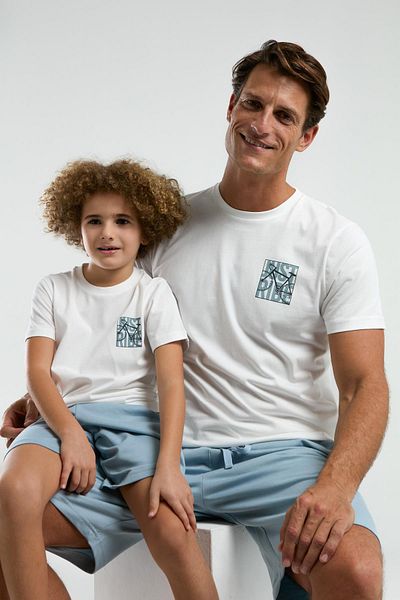 Arnetta Bike Dad Son Set, Father and Child Pajamas Priced at Individual