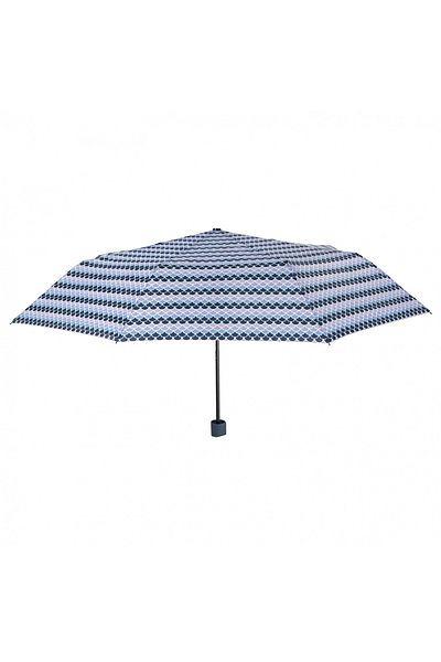 Perletti Women's MINI manual umbrella Perletti geometrico purple
