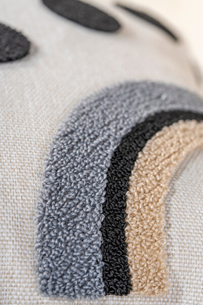 Bade Design 2'li Punç Kırlent ,Dekoratif, Yastık Kılıfı Çok Tercih Edilen (KETEN KUMAŞ) KİTAP HEDİYELİ