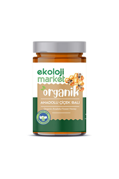 Ekoloji Market Organik Çiçek Balı Anadolu 400 gr