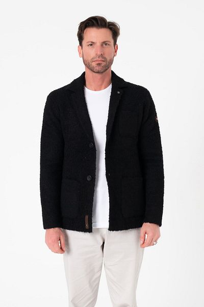 Tony Montana Мъжко плетено яке Lux Tech Classic Pattern от вълна - TC-1016