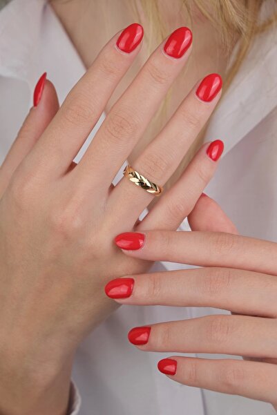 Güzide Kuyumcu 14 Ayar Altın Başak Yüzük