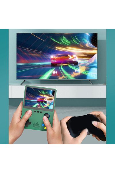 Primo Plus X6 Handheld Games Consoles, Built In 10000+ Games, 3.5 Inch IPS Screen Retro Games Console