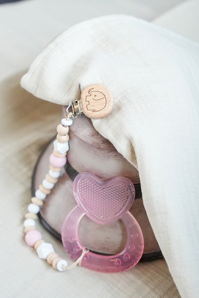 Freesure Wooden Pacifier Chain - Pacifier Strap - Pacifier Holder