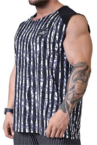 Big Sam Kolsuz Fitness Antrenman T-shirt Beyaz 2312