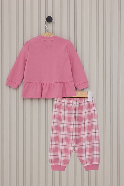 U.S. Polo Assn. Baby Girl Pink Pajama Set 50315430 -Vr041