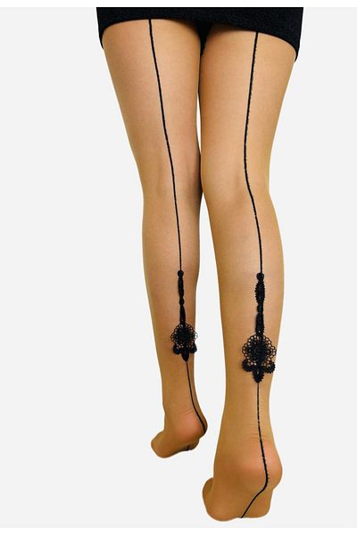 Penti Patterned Tights Molly/20 Den