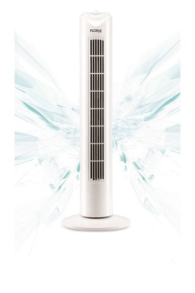 Floria Ventilator turn Floria ZLN-3833, Timer 7.5 ore, Trei trepte, Consum 45W, Debit de aer 1787 mc/ora
