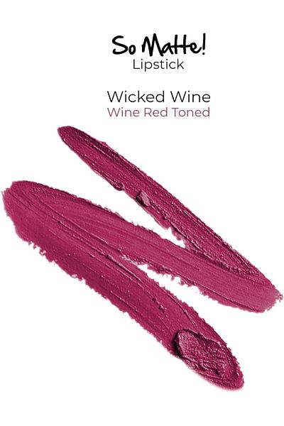 nykaa So Matte! Lipstick - Wicked Wine -07