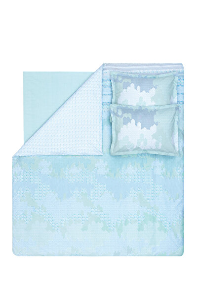 Yataş Dena Double Ranforce Duvet Cover Set - Blue