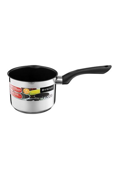 Ambition Cratita inox 14cm, 1.6L, invelis Qualum Basic, Vikos