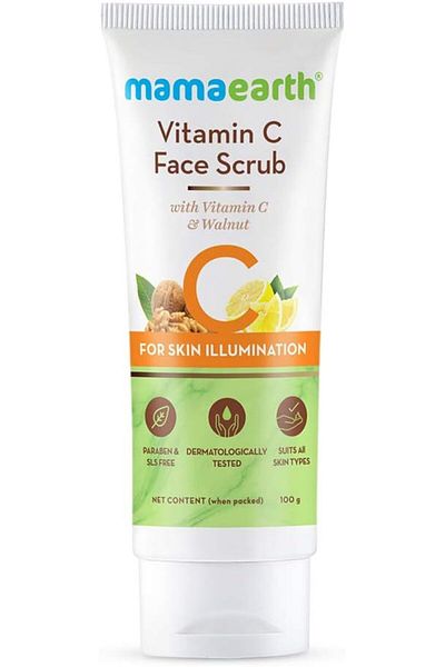 Mamaearth -Vitamin C Face Scrub 100 G