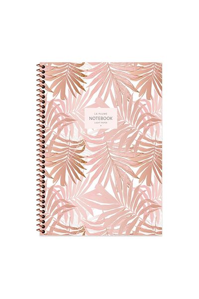KESKİN COLOR A4 La Plume Leaves Notebook A4 80 Ypغطاء كرتوني