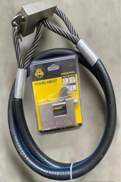 PADRİ motorsiklet 10 mm 2 metre  Kesilmez Çelik Halat Motosiklet Bağlama Hala...