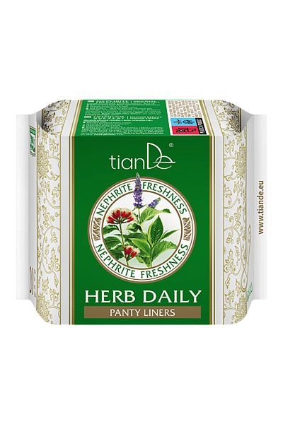 TianDe Tiande daily sanitary pads, herbal Nephrite Freshness, 20 pcs