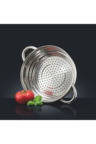 Ambition Stainless steel steamer for pots 16/18/20cm, Solar