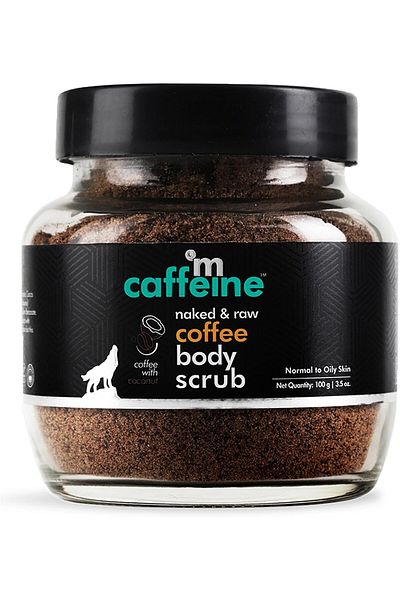 mCaffeine Exfoliating Coffee Body Scrub for Tan Removal & Soft-Smooth Skin | For Women & Men | De-Ta