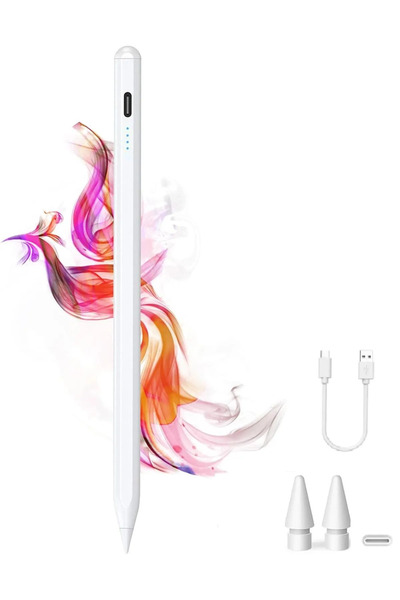 PSGT İpad Air 6/7/8/9/10/11/12. Nesil Avuç Içi Red Özellik Palm Rejection Tablet Kalemi Stylus Yazı Çizim