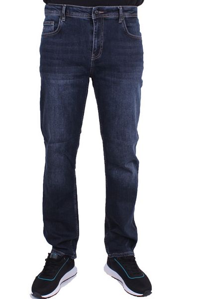 Twister Jeans Pantaloni de blugi pentru bărbați Twister Martin 735 bleumarin cu talie normală cu picior normal