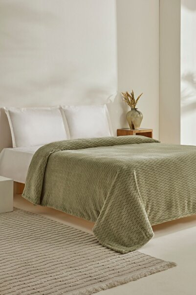 Karaca Home Raunda Tek Kişilik Wellsoft Battaniye Mint