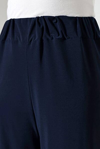 Mankens Fashion Navy Blue Large Size Loose Trousers