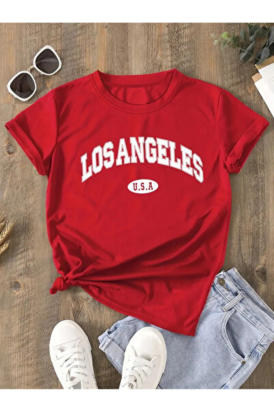 Karatopak Μπλουζάκι με στάμπα Los Angeles Usa