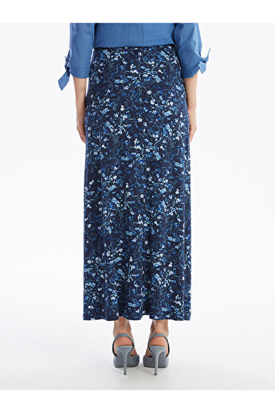 LC Waikiki Lw - Patterned Women's Skirt with Elastic Waist