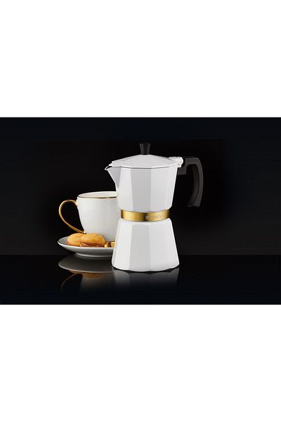 Ambition Cafetiera filtru, 6 cesti, 300ml, alb, Royal