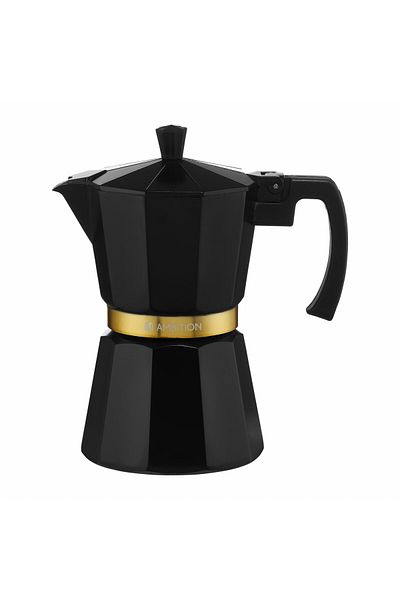 Ambition Cafetiera filtru, 6 cesti, 300ml, negru, Royal