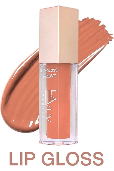 La vuv ملمع شفاه لامع غير لزج من لا فوف مكياج