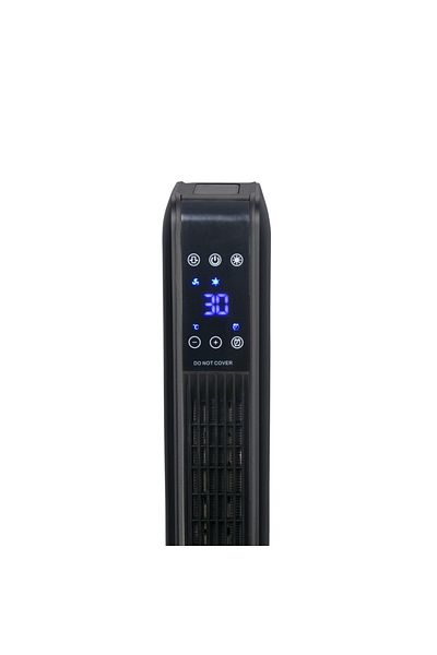 Zilan Aeroterma ceramica turn Zilan ZLN2076 Negru, 2200W, Ecran cu atingere, Timer 8H