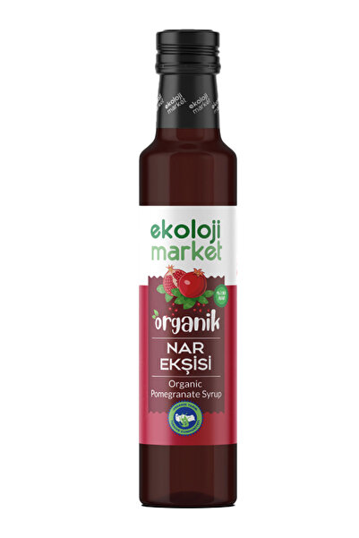 Ekoloji Market Organik Soğuk Sıkım Nar Ekşisi 670 gr
