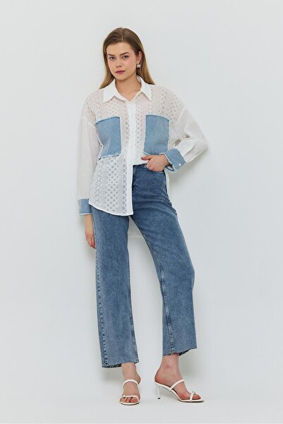 Rays Кот Гарнілі Дентлі Сорочка - Екрю 1413