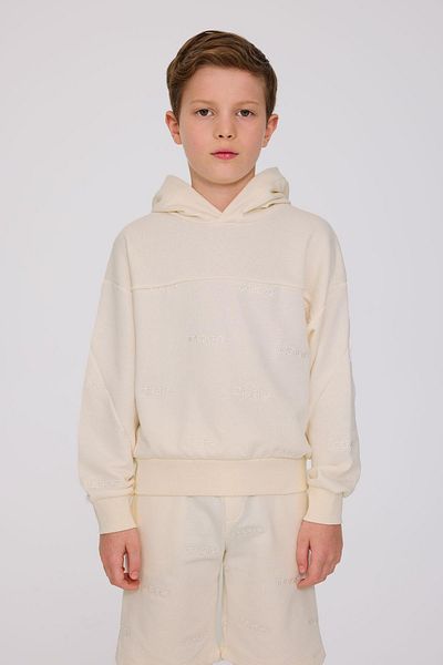 Iceberg BG Store Boy's Off White Sweatshirt