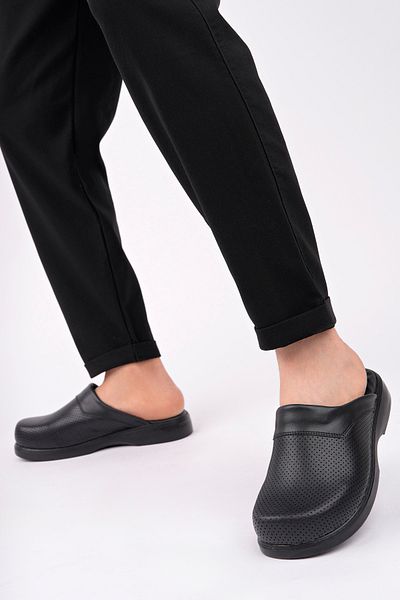 DRMOON Orthopedic Sole Men's Sabo Slippers