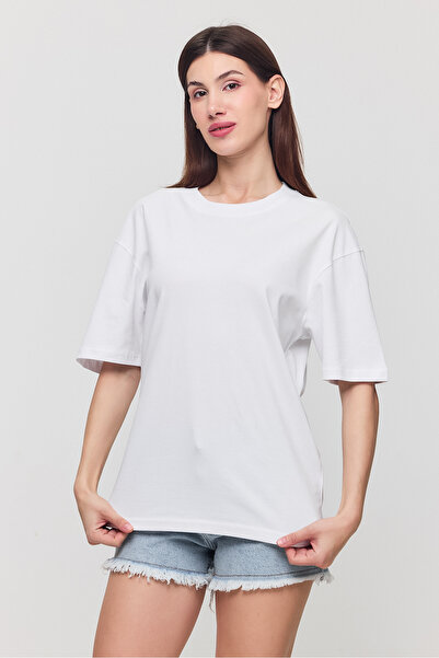 ZACHARIUZ Μπλουζάκι με κοντό μανίκι Oversize