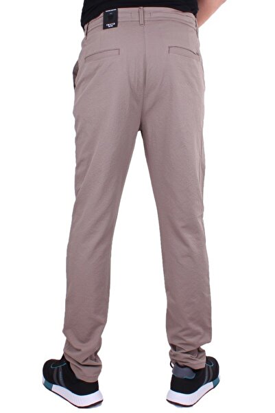 Twister Jeans Ανδρικό παντελόνι από καμβά Twister Crespo 794 Mink Normal Waist Skinny Leg