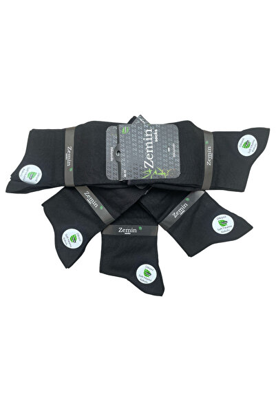 Zemin Men's Bamboo Socks Seamless Natural Scented Pack of 6