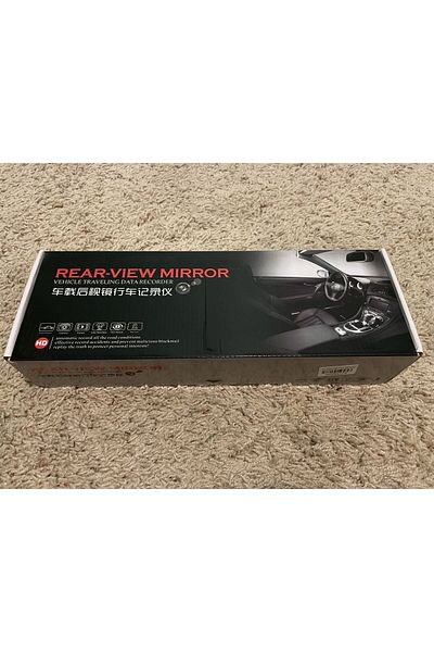 Primo Plus Rear-view Mirror Vehicle Traveling Dashcam Data Recorder HD Car DVR NIB