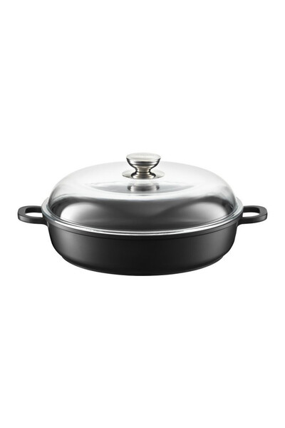 Ambition Tigaie adanca cu capac 24cm, invelis ILAG Premium, Magnat