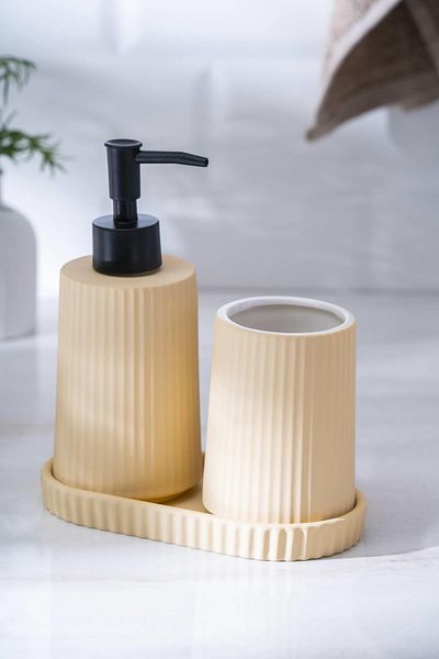 ACAR Σετ μπάνιου Vega Beige 3 τεμαχίων