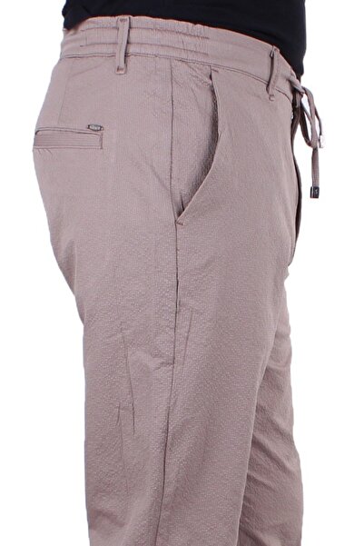 Twister Jeans Ανδρικό παντελόνι από καμβά Twister Crespo 794 Mink Normal Waist Skinny Leg